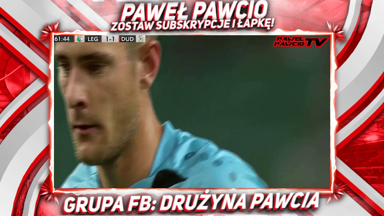 Legia 3-4 Dudelange III runda Elm  Ligi Europy 20182019, skrót meczu, Polski komentarz HD
