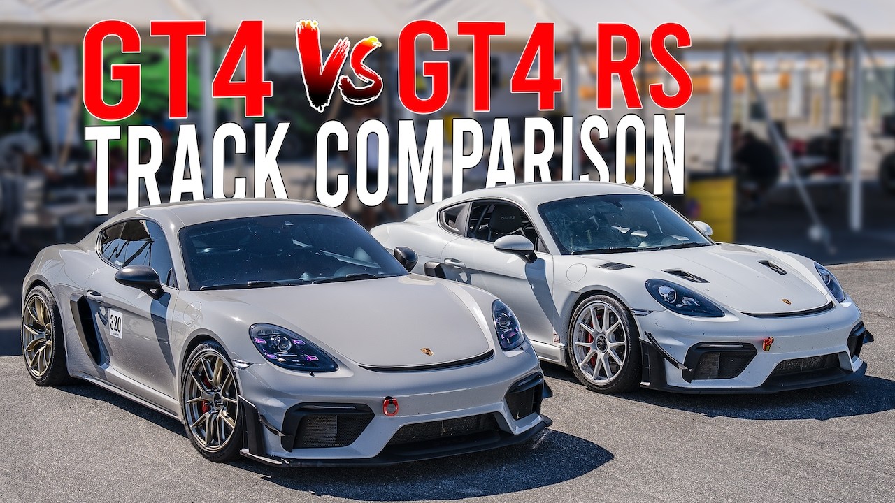 Porsche Cayman GT4 RS vs Modified GT4 on Track | Worth the Upgrade?