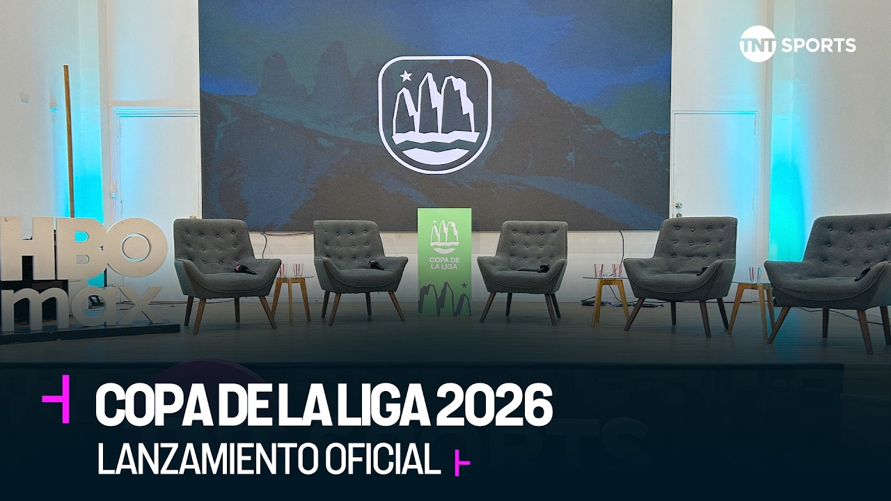 🔴 EN VIVO: Lanzamiento Oficial Copa de la Liga 2026