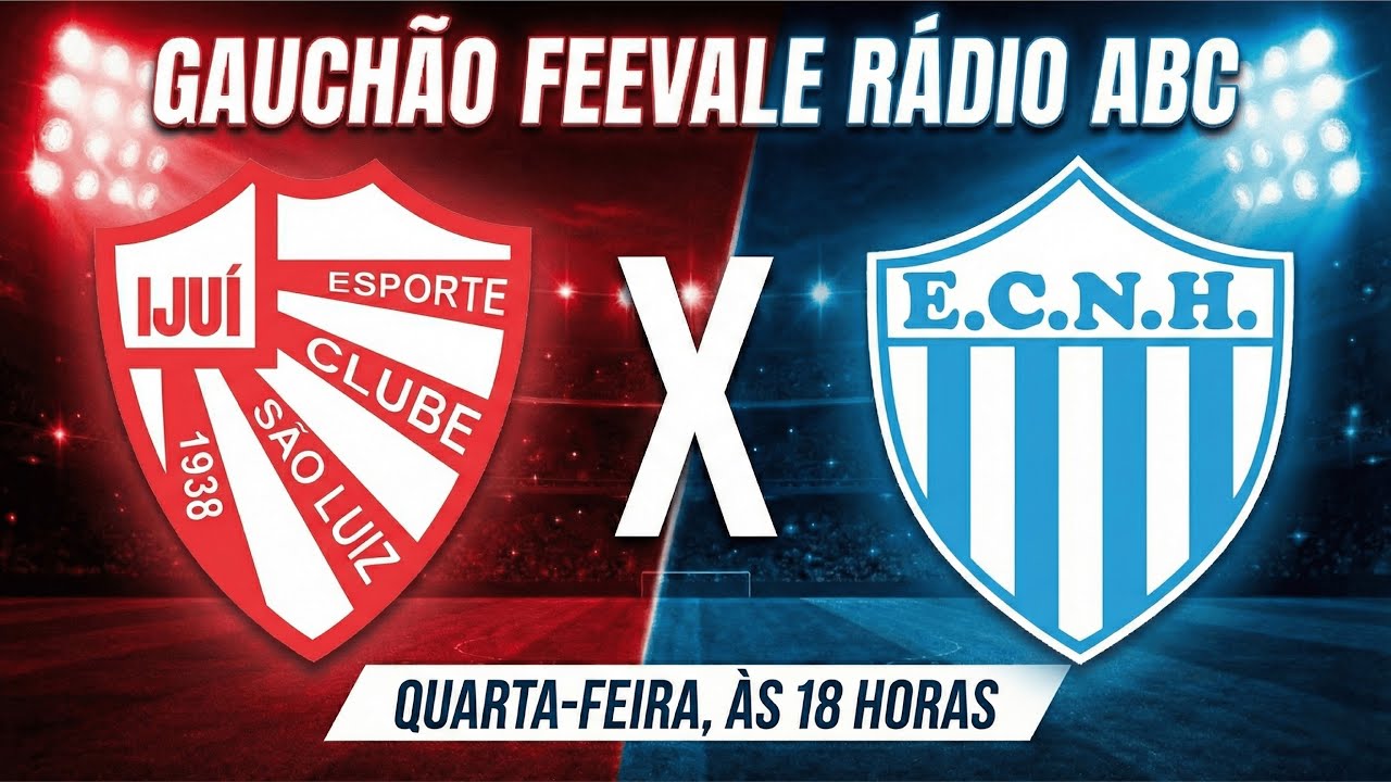 AO VIVO: GAUCHÃO FEEVALE RÁDIO ABC | 4ª RODADA: SÃO LUIZ X NOVO HAMBURGO