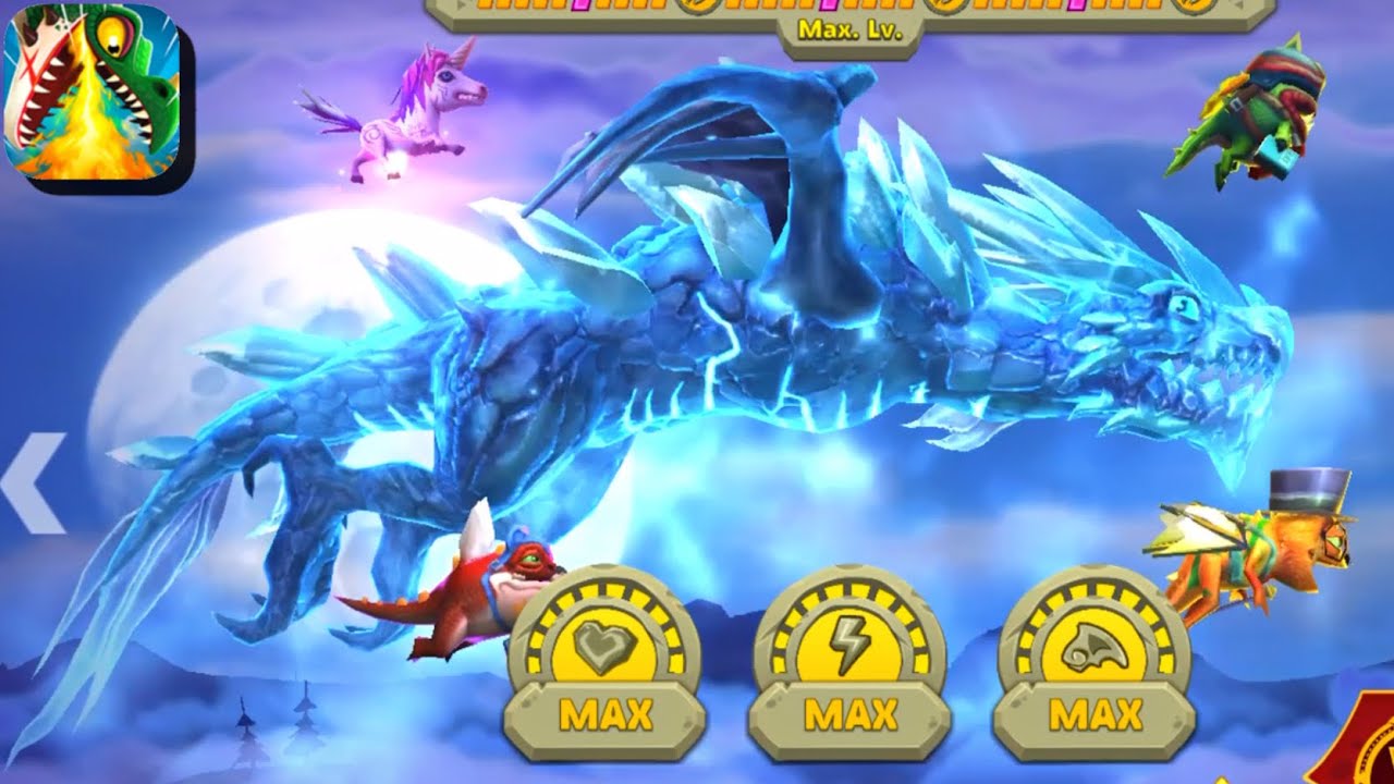 Hungry Dragon Icebreaker Unlocked Max level Upgrade Gameplay