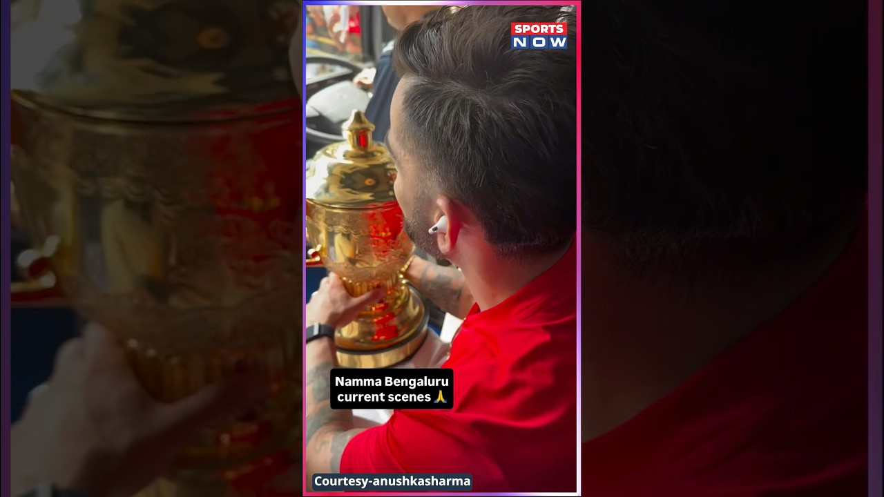 RCB Victory Parade: Virat Kohli&rsquo;s Grand Welcome at Bangalore! #shorts #ytshorts #viratkohli #rcbfans