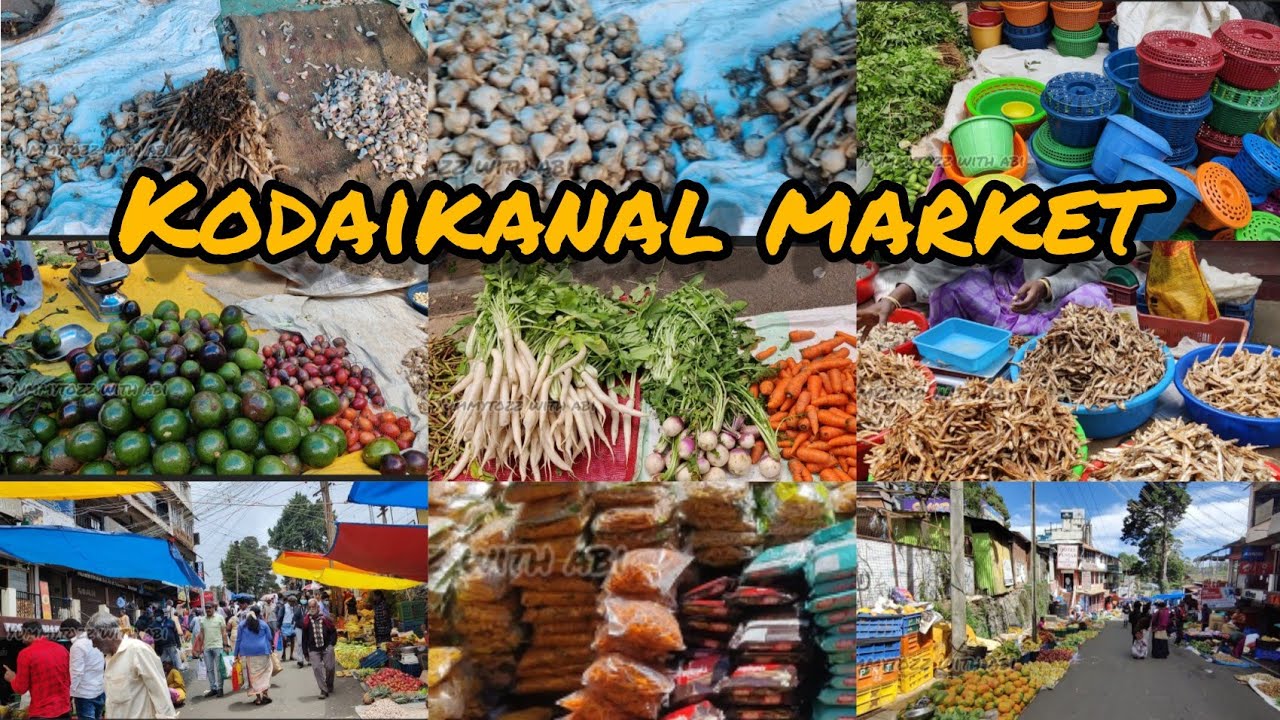 கொடைக்கானல் ஞாயிறு சந்தையை சுற்றி பார்க்கலாம்|Kodaikanal market|#kodaikanal #market #fruits#veg