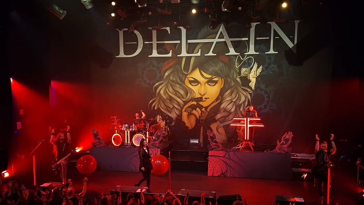 Delain Live @ Hedon Moth to a Flame