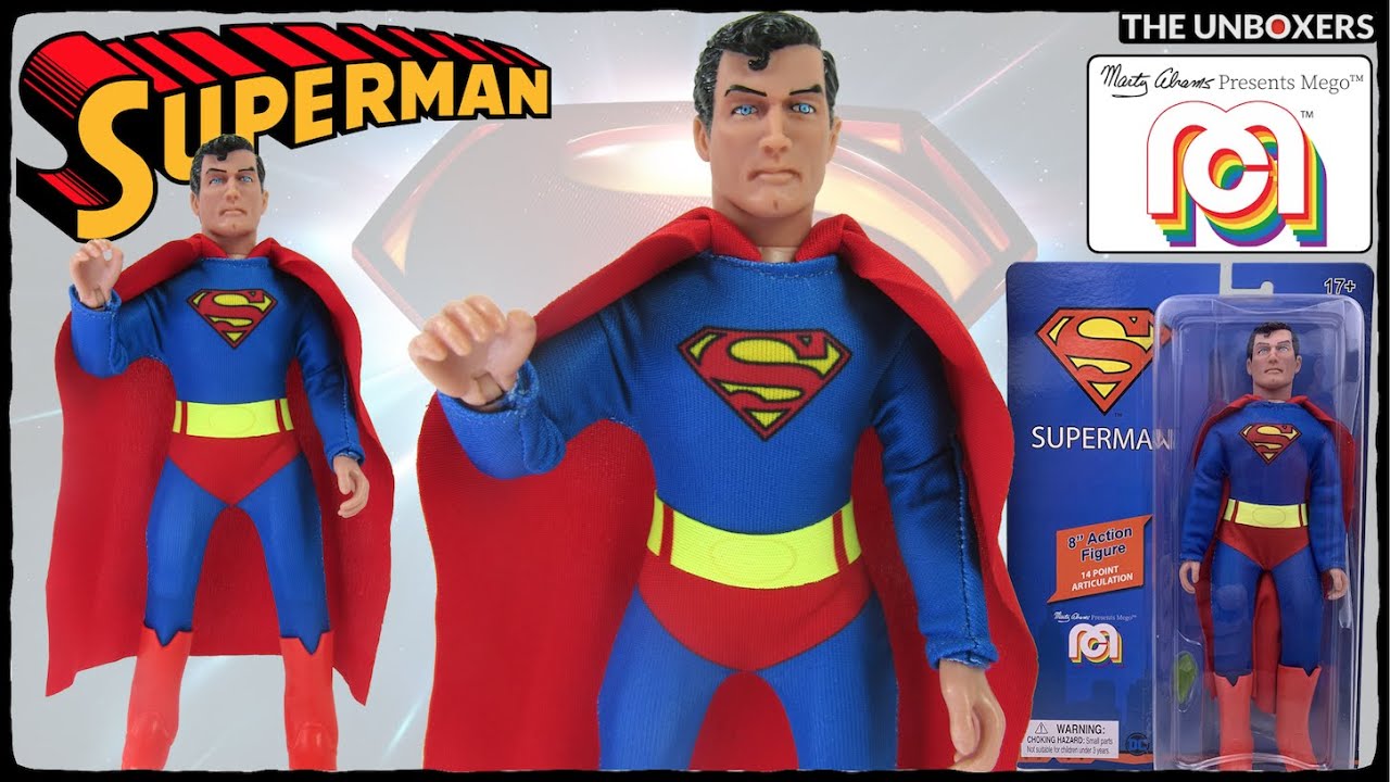 Mego Toys Superman World's Greatest Mego Heroes 8” Figure