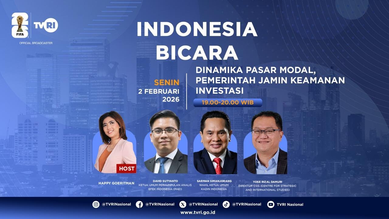 Dialog Indonesia Bicara | Dinamika Pasar Modal, Pemerintah Jamin Keamanan Investasi