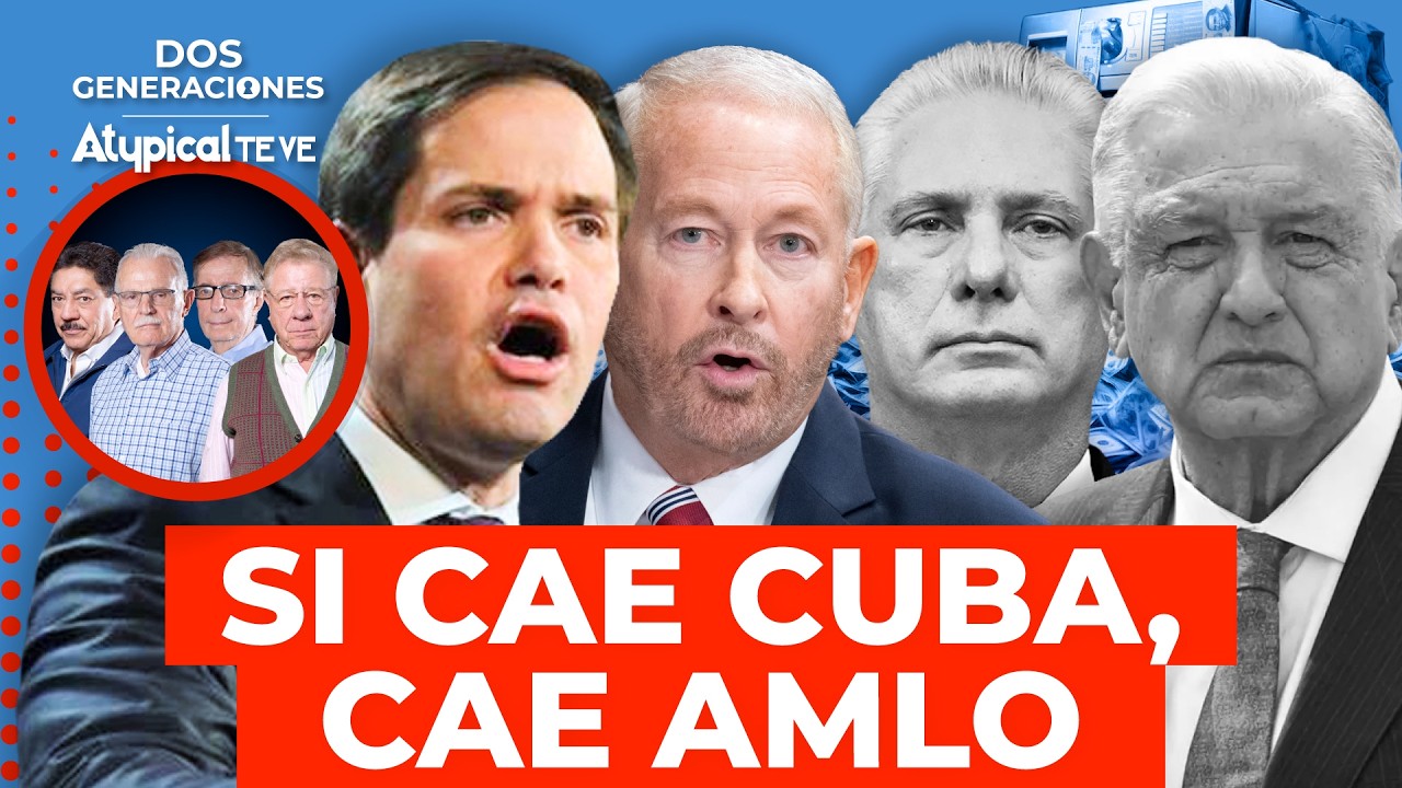 ¡LLEGÓ LA HORA DE AMLO! Marco Rubio negocia la caída de Cuba y apunta a Palenque