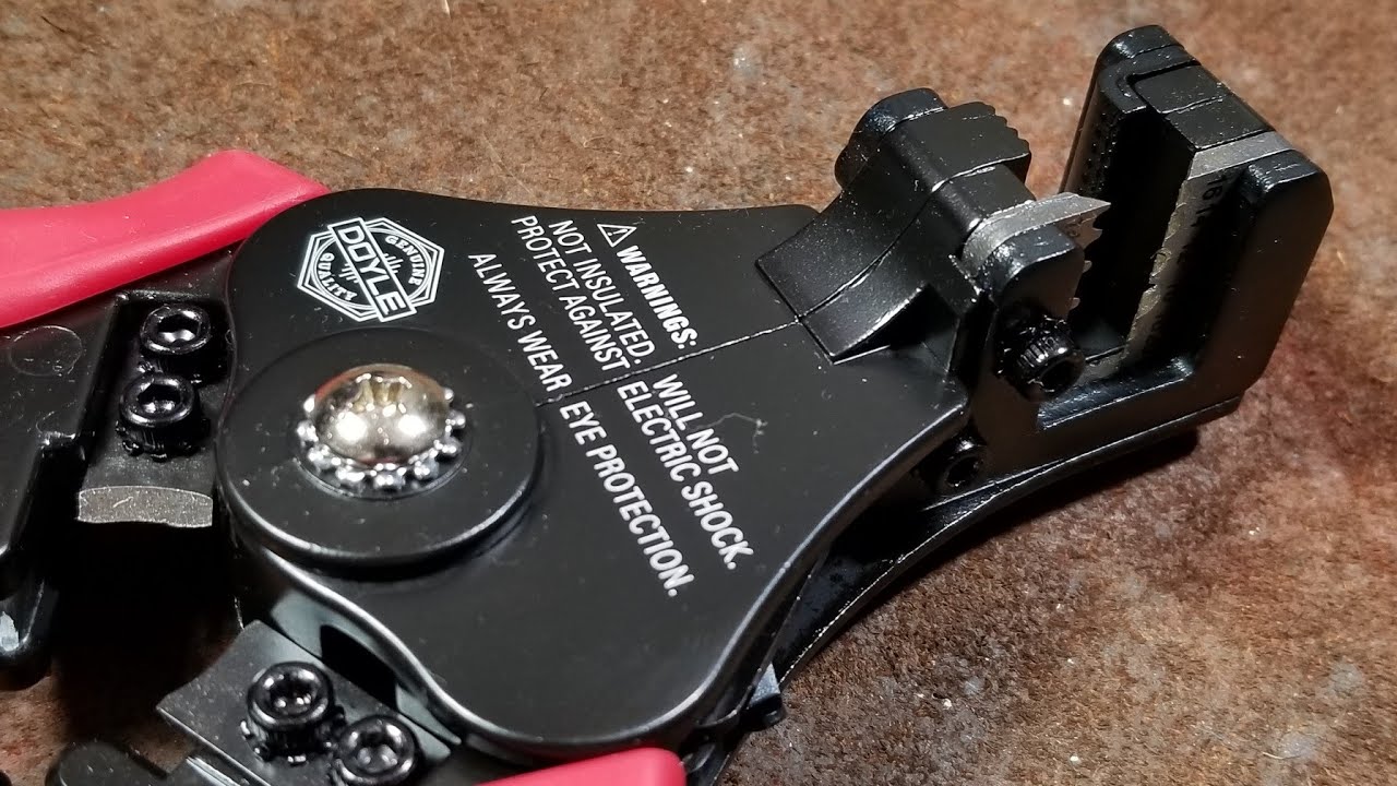 Harbor Freight Doyle Compound Automatic Wire Strippers Review