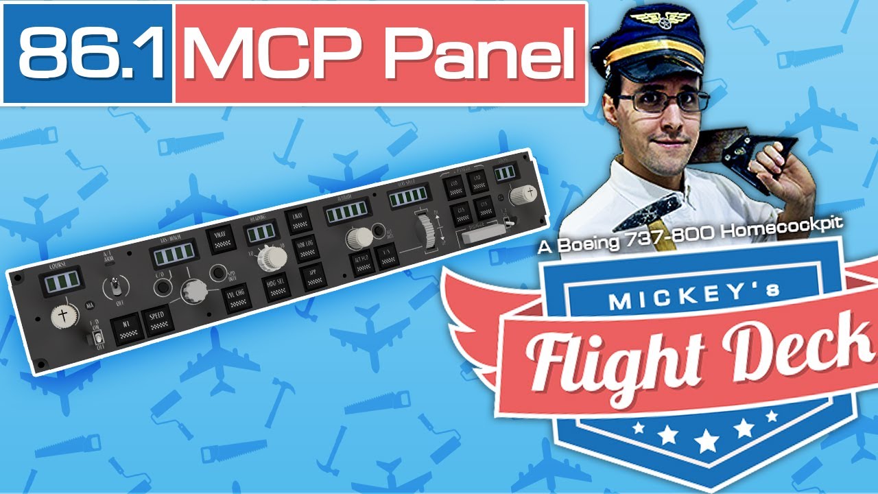 MCP Panel - A Boeing 737-800 Homecockpit #86.1