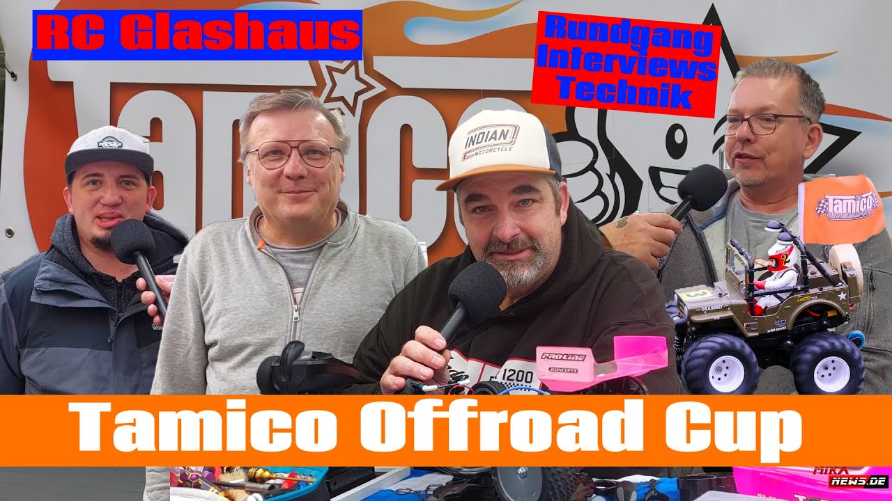 Tamico Offroad Cup - Spezial - Hinter den Kullisen - Pitwalk Interviews Technik beim RC Glashaus