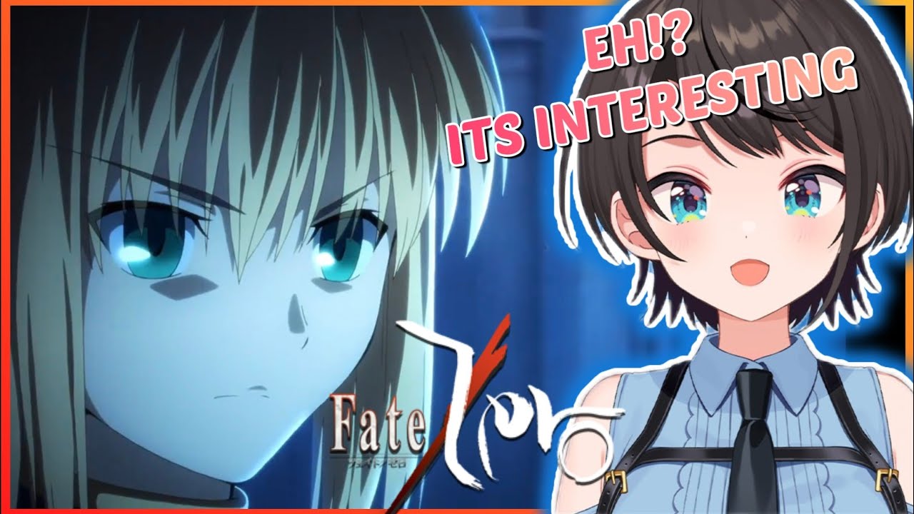Subaru Reacts To Fate/Zero's Summoning Scene & Opening [Oozora Subaru]