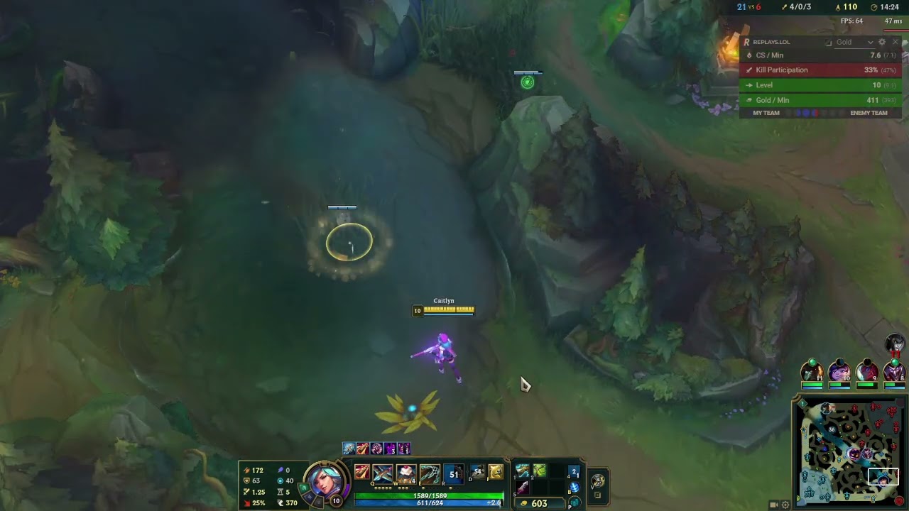 Replays lol   SavageCaitlynFight