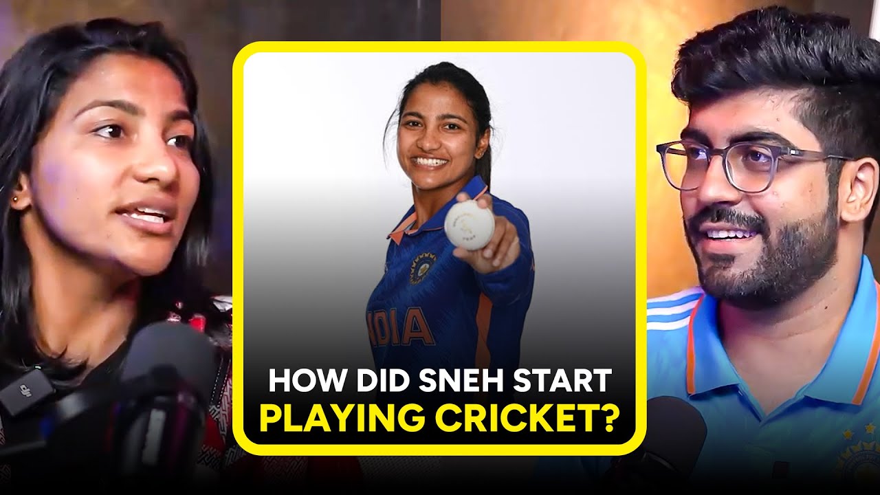 How Did Sneh Rana Start Playing Cricket? - FULL STORY | Deepak Pareek Clips