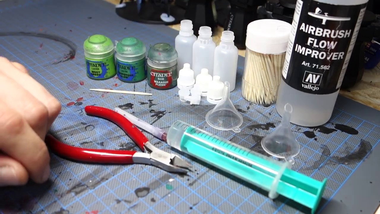 Games Workshop Citadel Farben in Dropper Bottle umfüllen in ca 4 Min