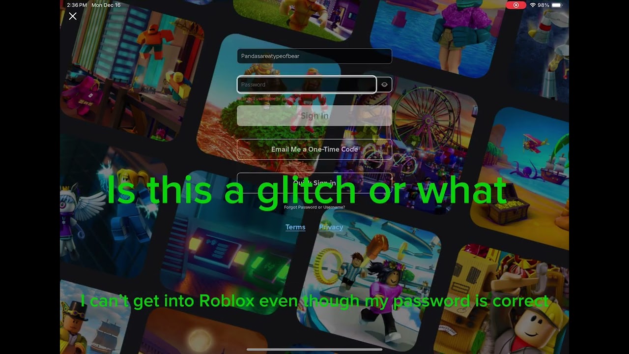 Roblox is not working 