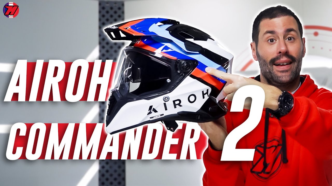 Test du casque Airoh Commander 2 – L’un des meilleurs pour la MOTO TRAIL ? ⛰️🔝