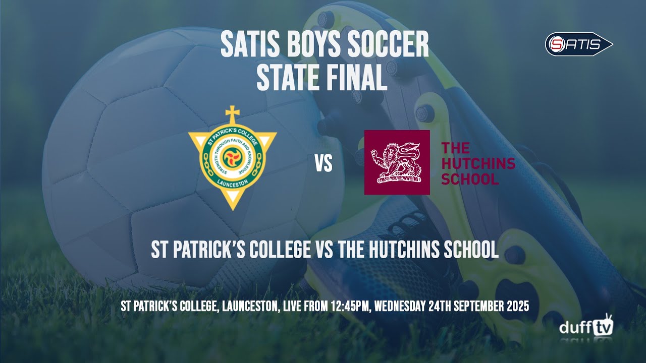 St Patrick's vs Hutchins | SATIS Boys Soccer State Final 2025