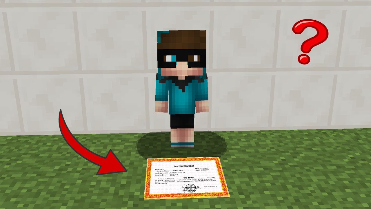 EFE KARNE ALIYOR! | HANGİ BELGEYİ ALDI? - MİNECRAFT