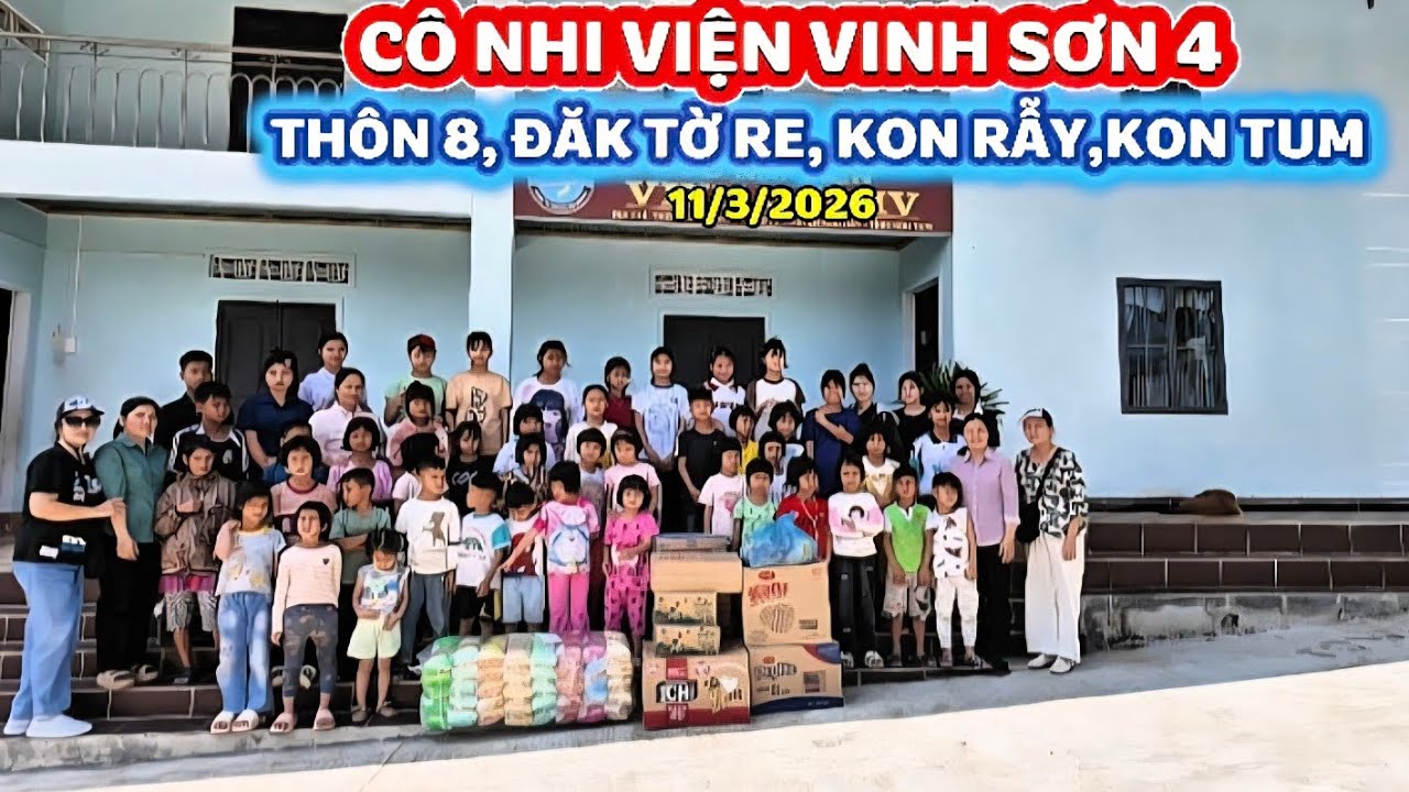 CÔ NHI VIỆN VINH SƠN 4 CỦA HỘI DÒNG ẢNH PHÉP LẠ KONTUM