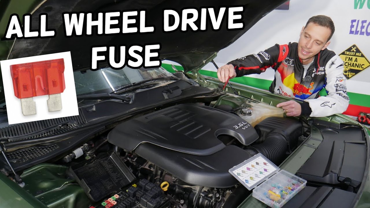 DODGE CHARGER AWD ALL WHEEL DRIVE FUSE LOCATION REPLACEMENT, AWD NOT WORKING