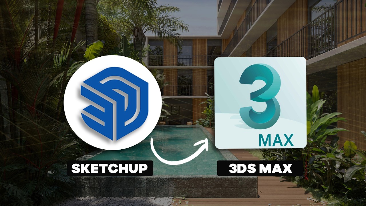 Como Importar do SketchUp para o 3ds Max Sem Deixar o Arquivo Pesado