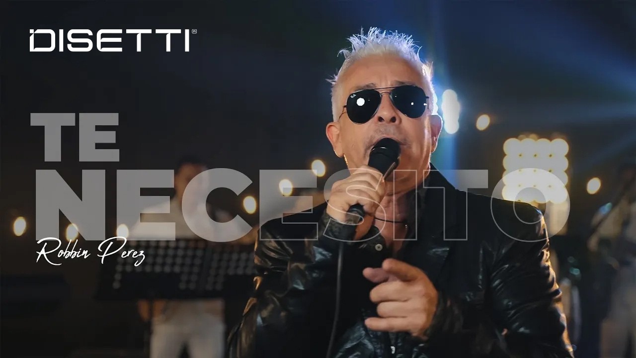 Robbin Perez - Te Necesito (Disetti Live Sessions) | Salsa Romántica En Vivo