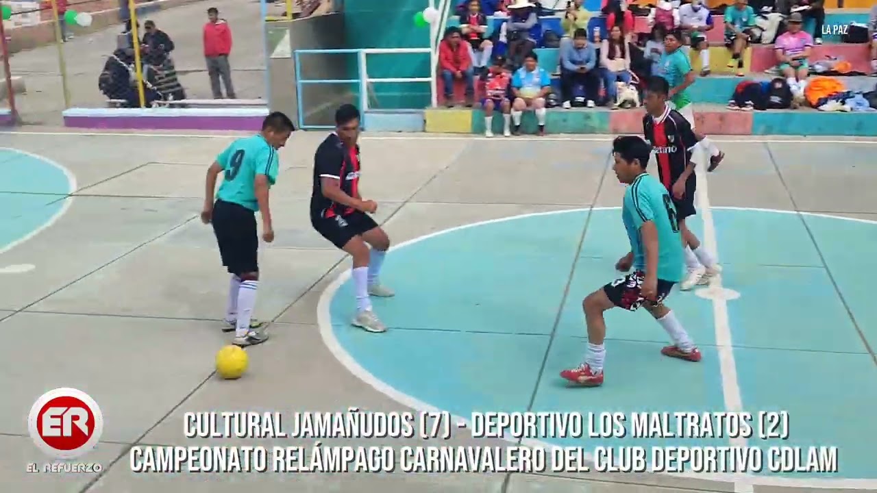 CULTURAL JAMAÑUDOS (5) - DEPORTIVO LOS MALTRATOS (2).SEMIFINAL.CAMPEONATO RELÁMPAGO CARNAVALERO 2026