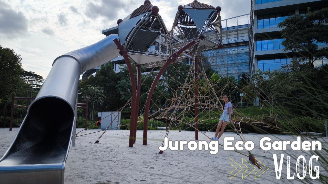 Family Day Out at Jurong Eco Garden | Nature Walk, Pond, Playground & Relaxing Green Escape 🌿