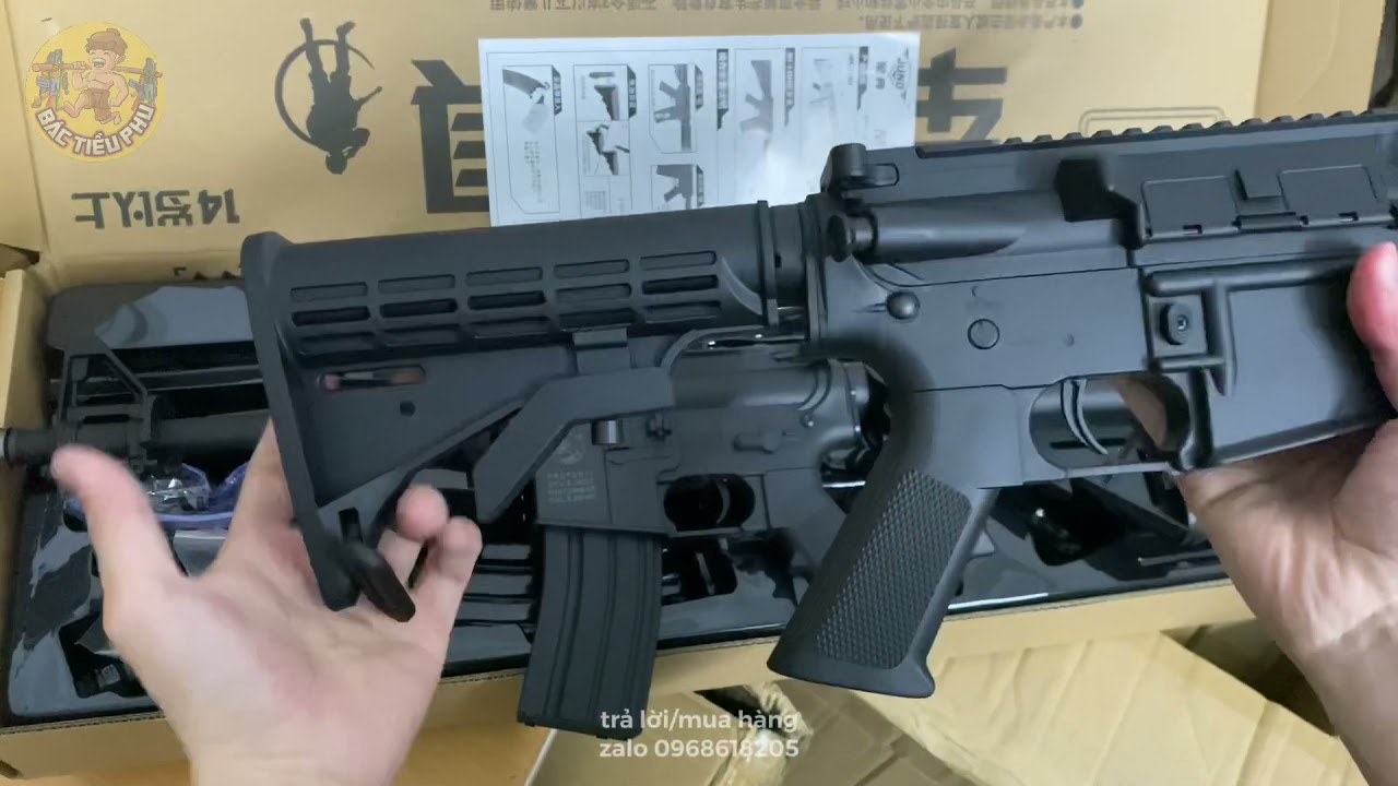 jund M4 CQB súng đạn gel bán chạy nhất