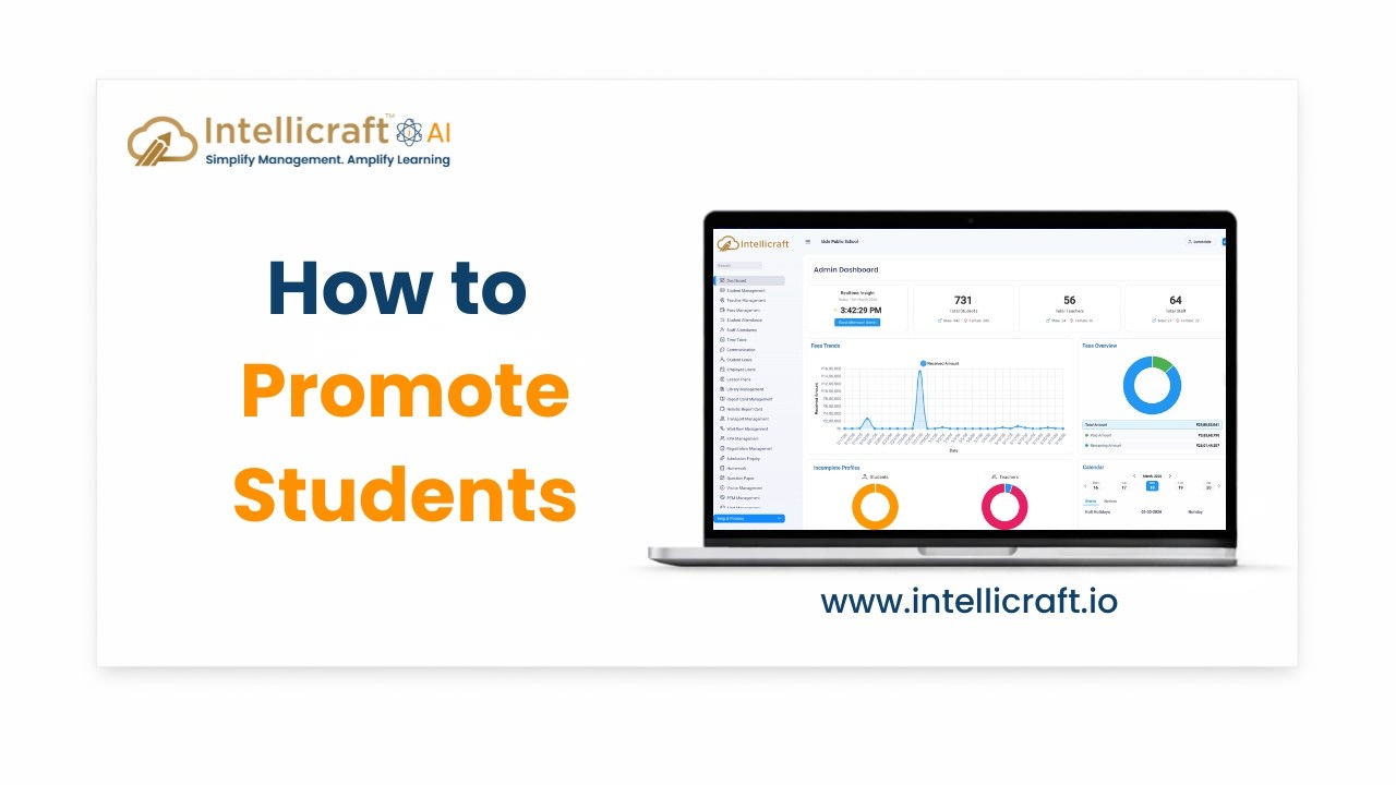 Student Promotion in Intellicraft | Step-by-Step Guide