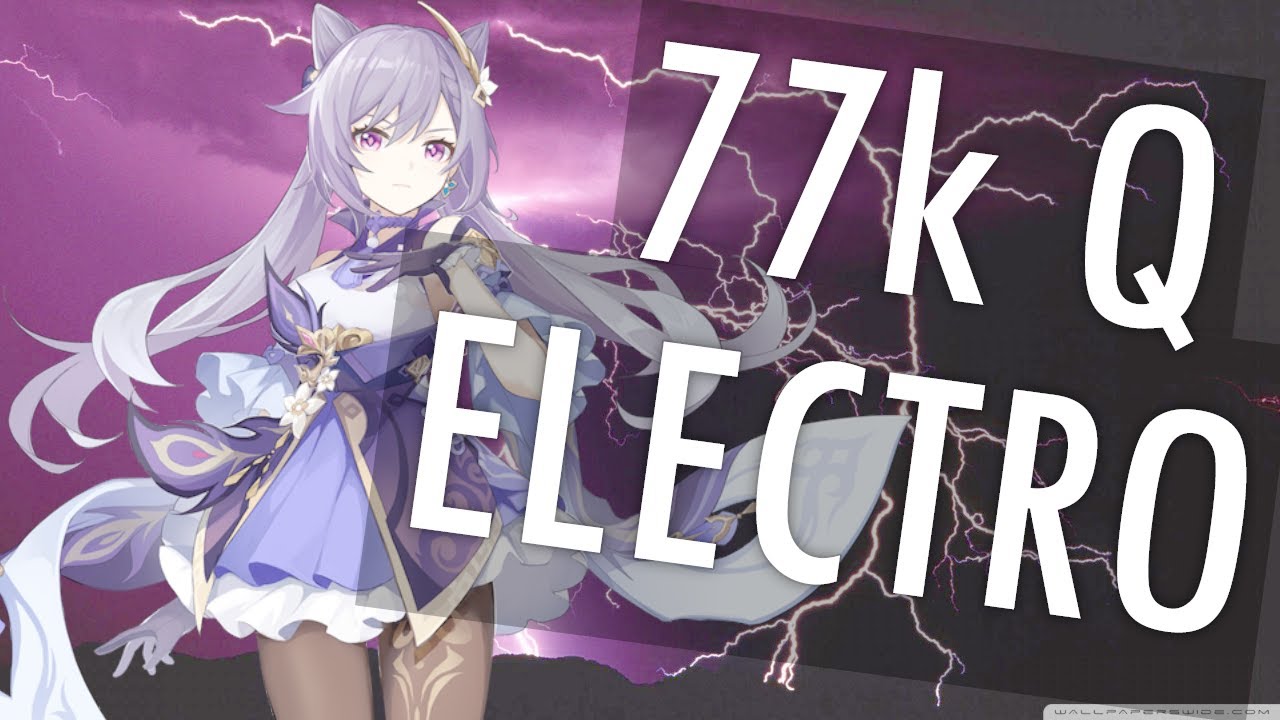 Electro Keqing 90 DESTROYING Bosses 77K Q DMG [GENSHIN IMPACT - World level 7]
