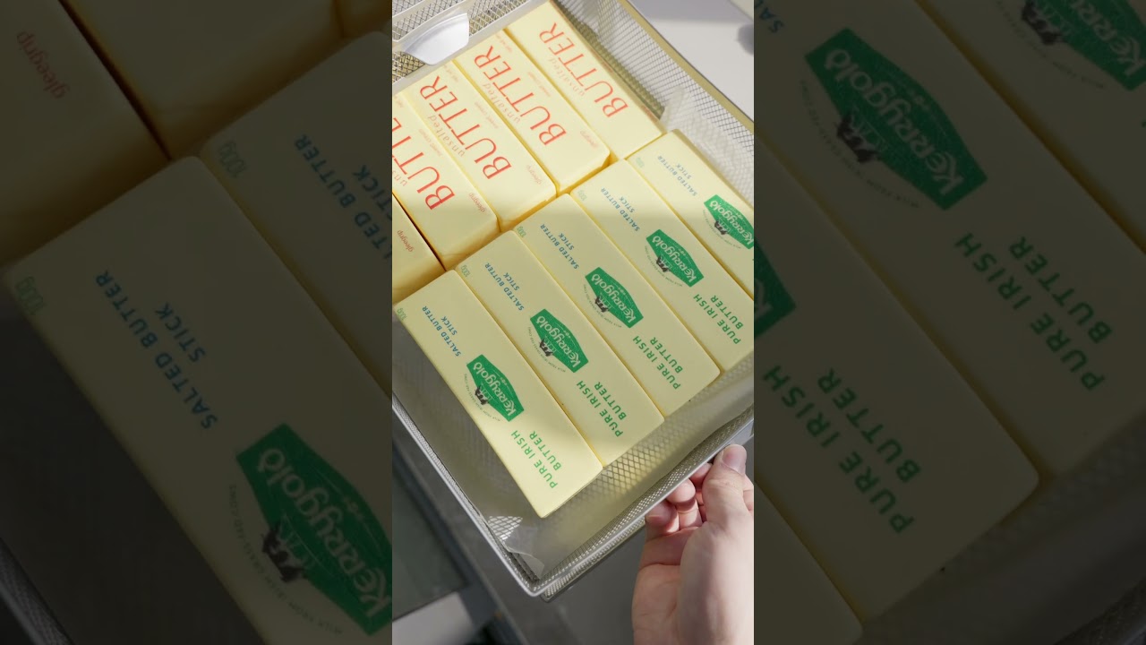 My butter drawer🥲#asmr #satisfying #satisfyingvideo #squishy