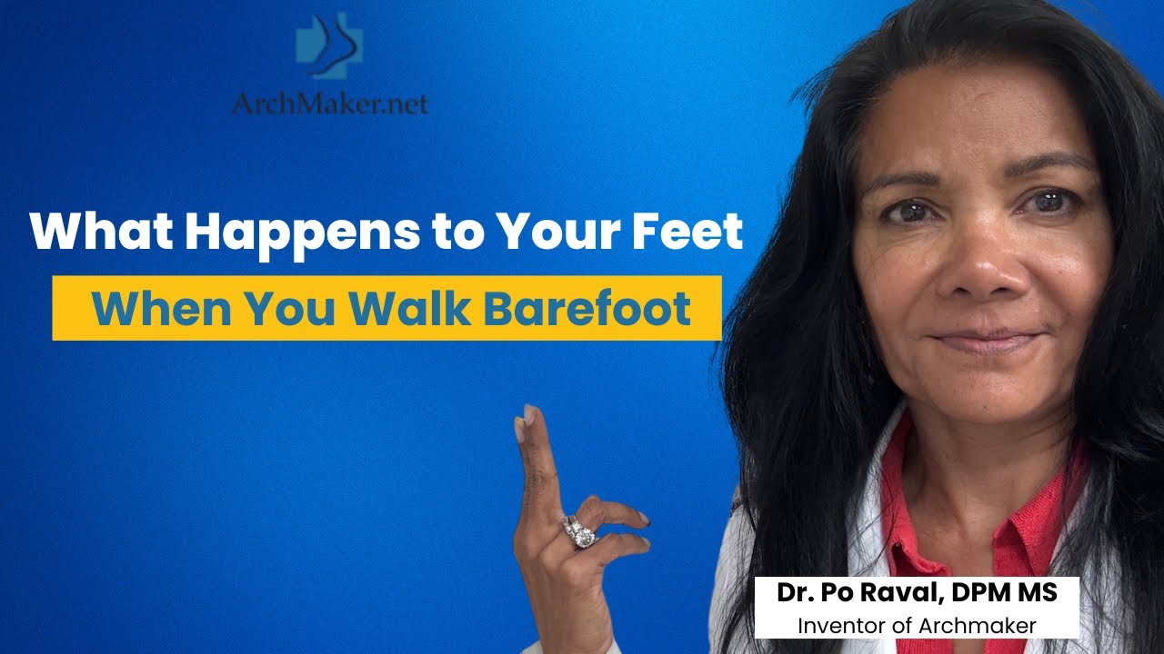 What Happens to Your Feet When You Walk Barefoot