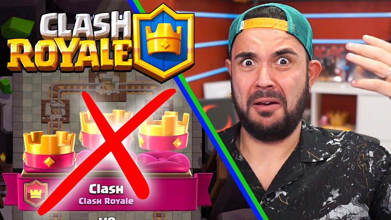 Assolutamente no 3 Corone per l'opponent - CLASH ROYALE