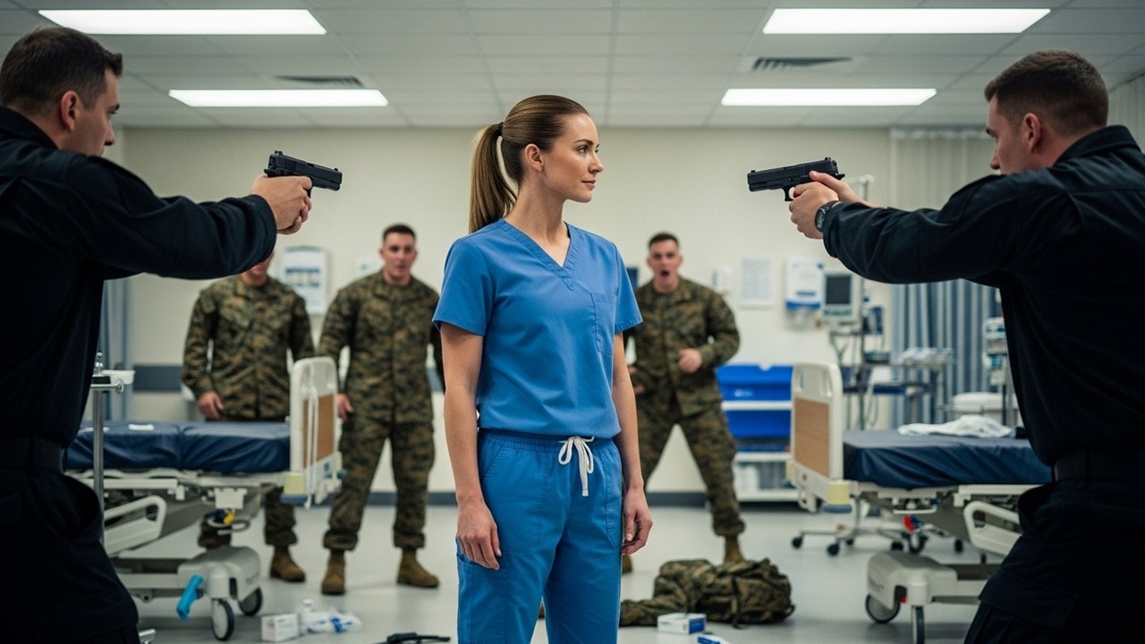 Marines Didn’t Know the Silent Nurse Was a Navy SEAL — Until Armed Men Stormed the Military Hospital