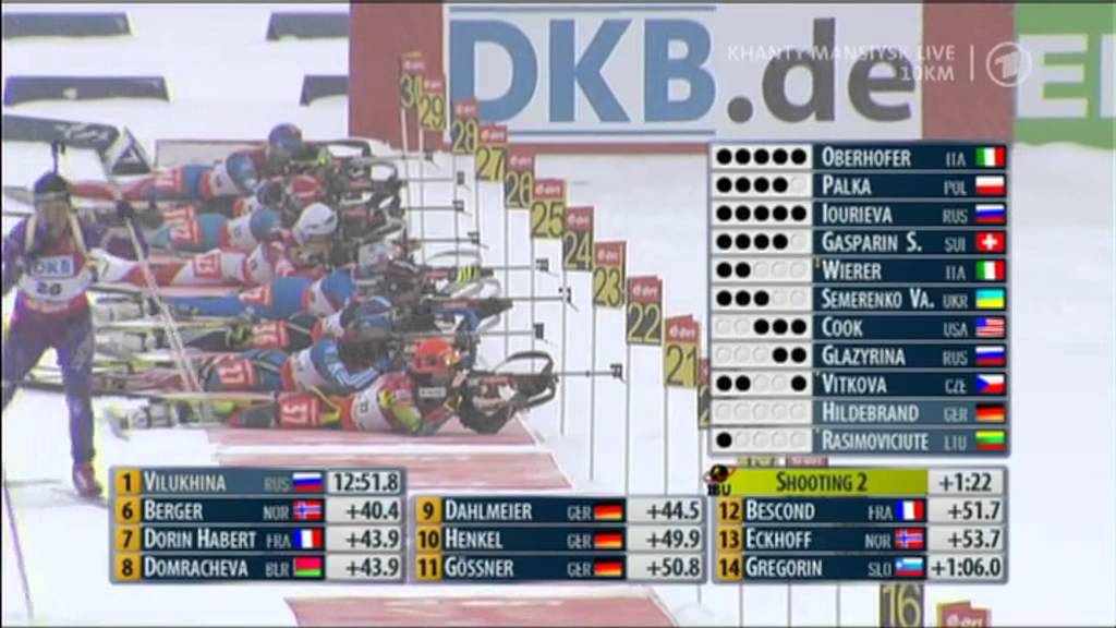 16.03.2013 Biathlon Khanty-Mansiysk Verfolgung/Pursiut Winner Gabriela Soukalova(full)