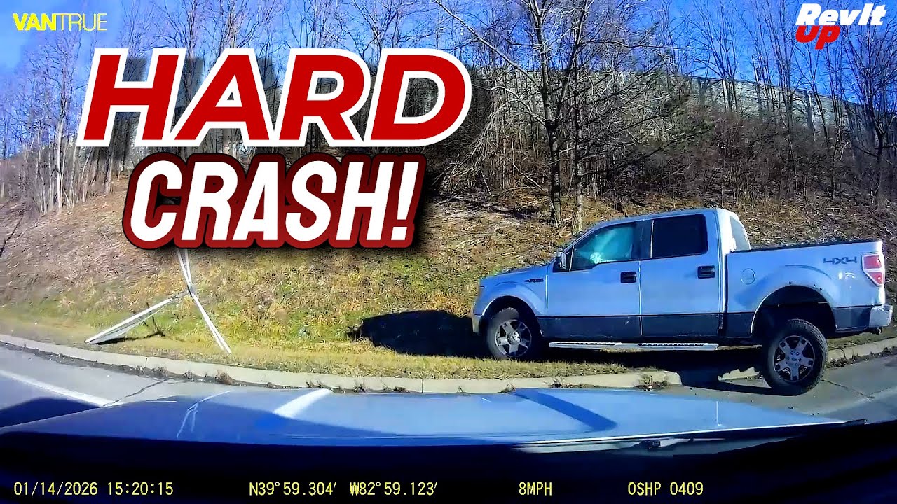 BAD WRECK CAUSED BY EXCESSIVE SPEED! Bad Driving, Car Crashes, Close Calls Dashcam Video 869
