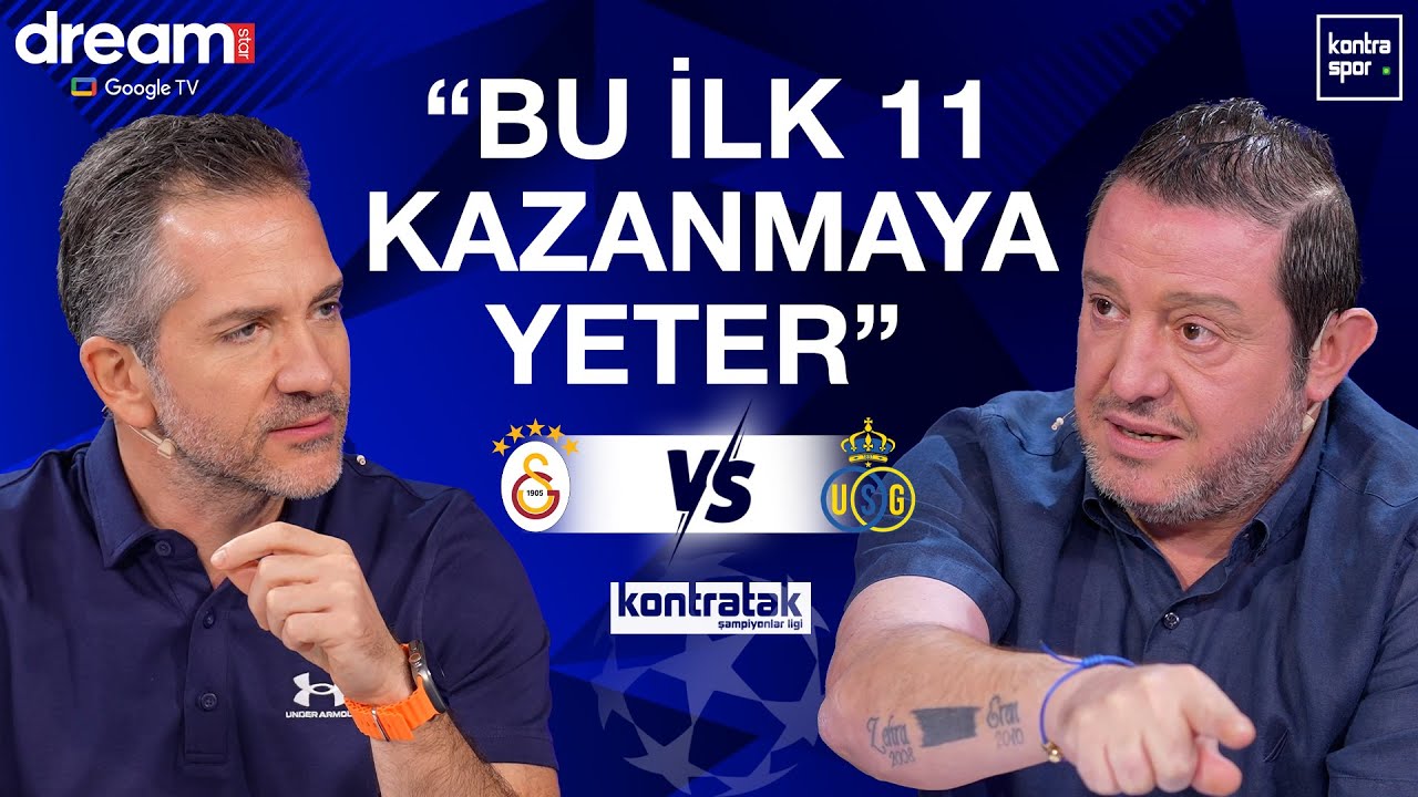 🔴 CANLI | Galatasaray U.S Gilloise Maç Önü | Nihat Kahveci, Nebil Evren | Kontratak