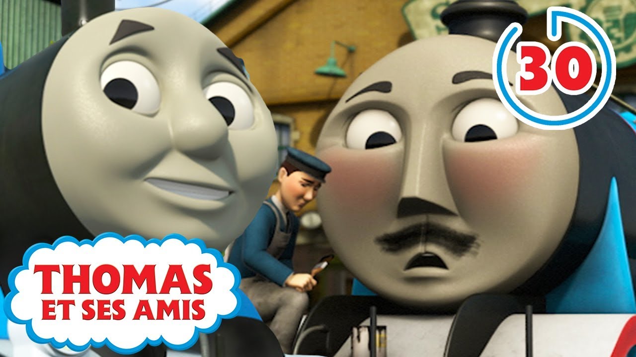 Thomas Et Ses Amis en français | Les Moments Les Plus Drôles de Thomas | 30 Minutes d'Épisodes