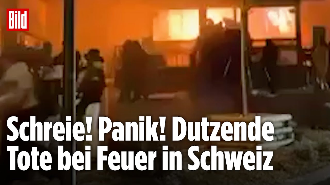 BRAND IN SCHWEIZER BAR: Schreie und Panik im Keller-Lokal &ndash; Silvesternacht wird zur Katastrophe