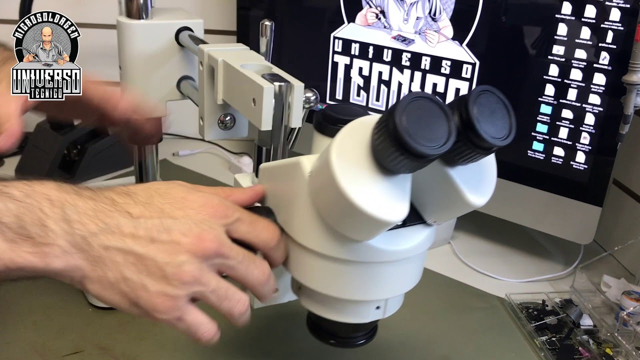 Como montar Microscópio Trinocular KAISI KS 37045A STL2