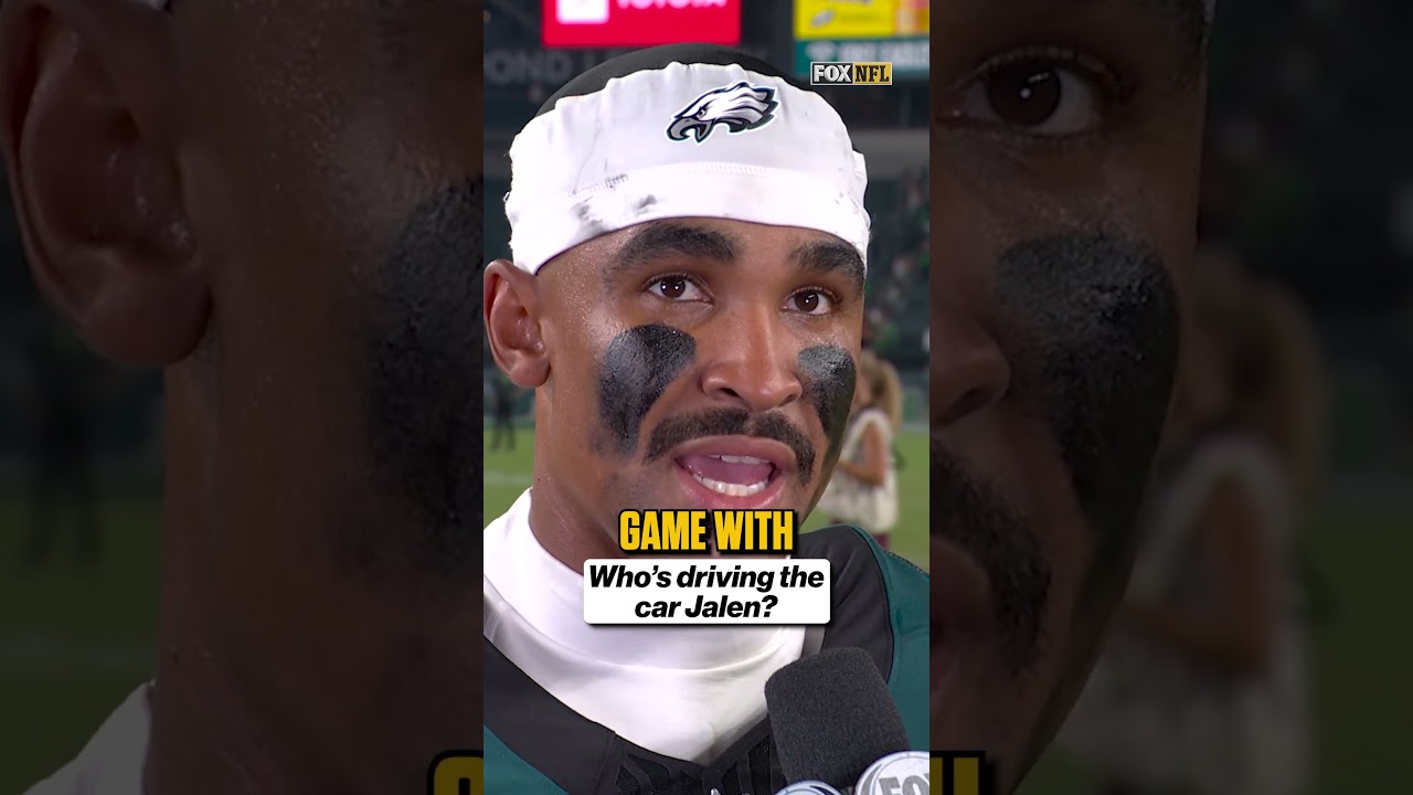Jalen Hurts on his new OC 🗣️#jalenhurts #eagles #NFL #football