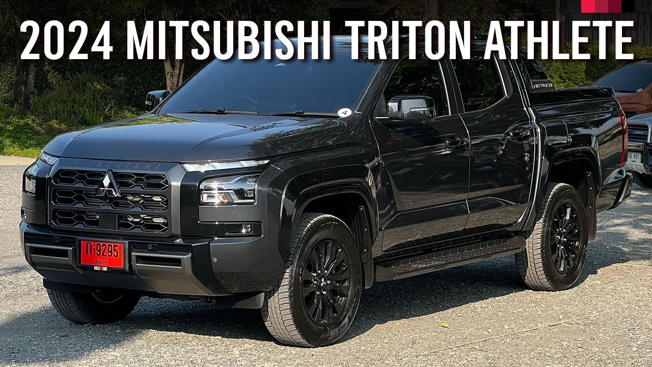 ท็อปสุด 1.2x ล้าน All New Mitsubishi Triton Athlete เทอร์โบคู่ แต่งของดำ ออปชั่นยังมีต้องเติม