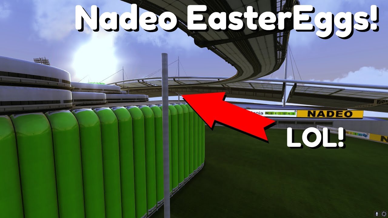 Trackmania - 5 Nadeo Easter Eggs/Secrets!