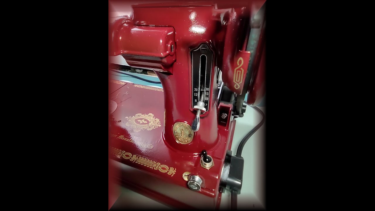 Restoring & repaint a Singer Featherweight 221 from 1946 