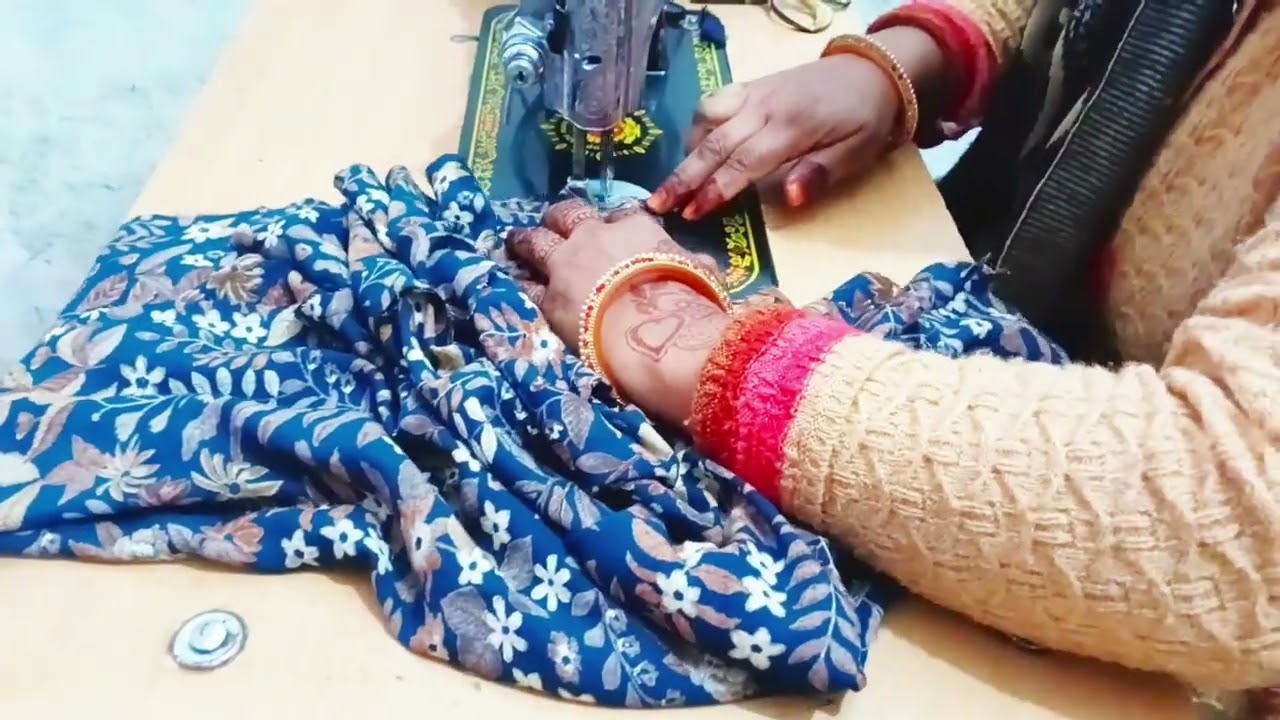 Panel Kurti cutting And Stitching Easymethod|Kurti design kaliyon wali frockcutting and stitching