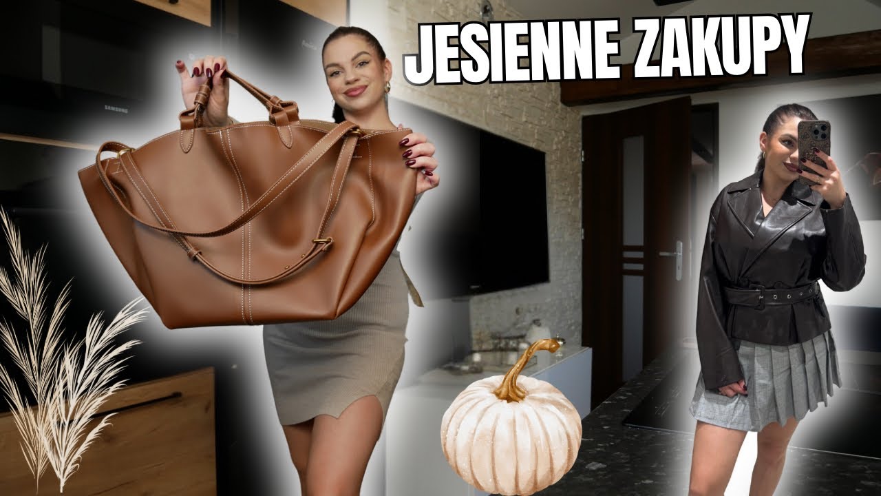 WOW! Idealna kurtka i torebka na jesień 🍂 Zakupy w Reserved & Mohito / Klaudusiaa 