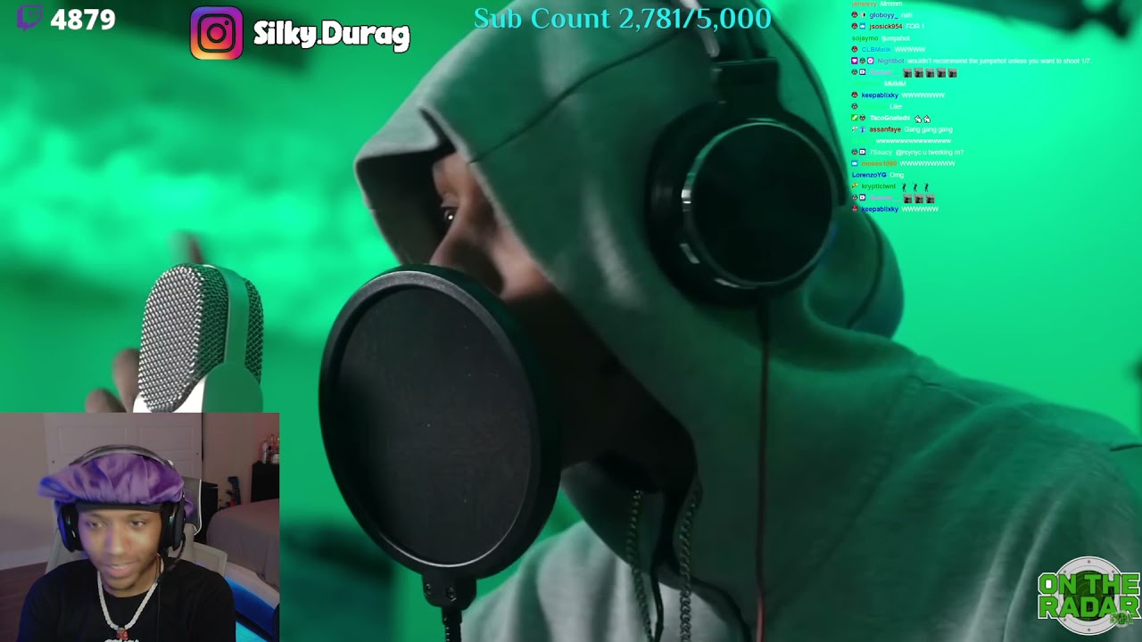 Silky Reacts To Dthangs Freestyle