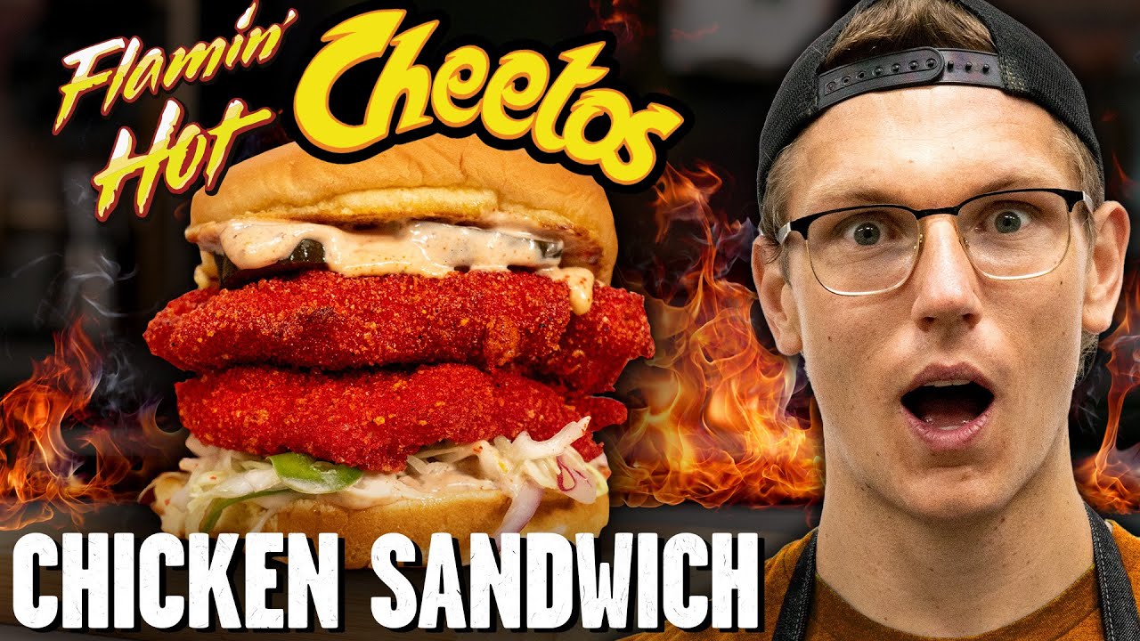 Flamin’ Hot Cheetos Chicken Sandwich Recipe