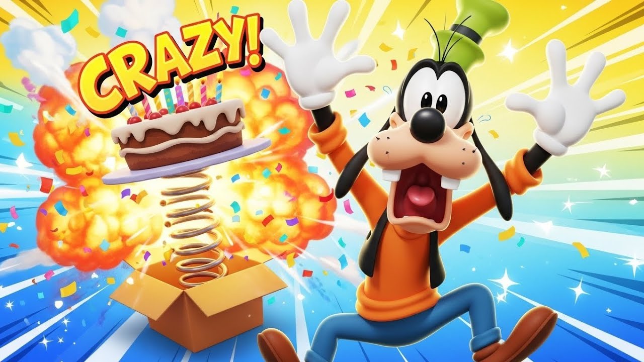 Goofy’s CRAZY Surprise 😱🎉 | Funny Cartoon Moment You Won’t Expect!